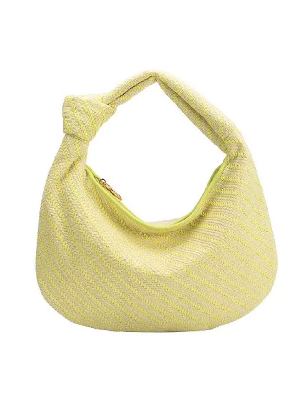 Melie Bianco Cher Raffia Small Shoulder Bag